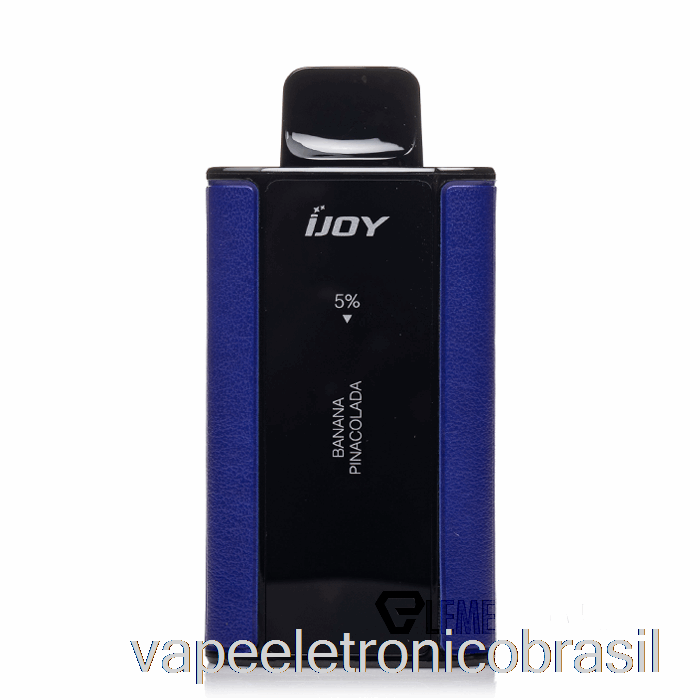 Vape Eletrônico Ijoy Capitão 10000 Banana Descartável Pinacolada